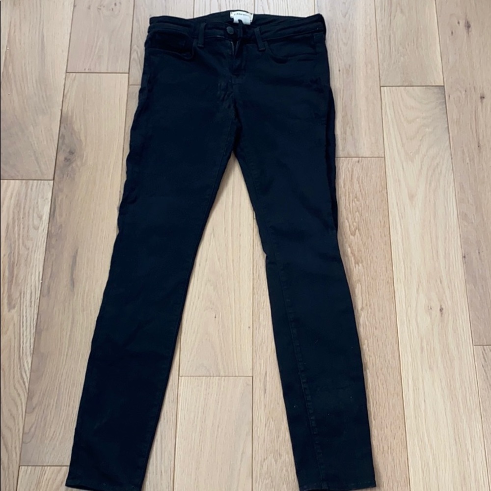 L’Agence black skinny leg jeans